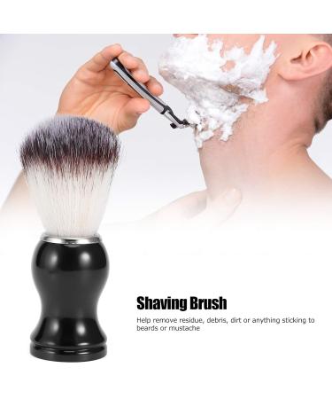 2PC Men s Sortily Synthetic Nylon Beard Brush Set - High-Quality Soft Hair & Skin Shaving Care Tool for Salons & Home Use - Buy Online on GoSupps.com