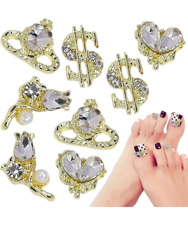 Nail Butterflies - Small Nail Gems - Crystals Large Rhinestones Bow for Nail Art Beauty Design Decoration Craft Jewelry DIY Dalian - Buy Online on GoSupps.com