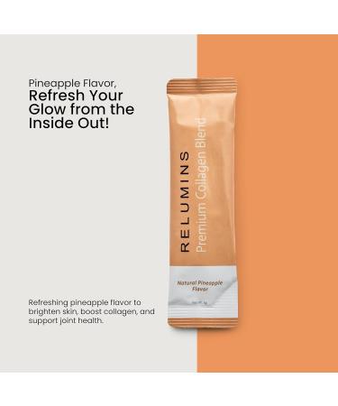 Relumins Collagen & Gluta-1000 Bundle Marine Collagen Pineapple Drink + 60 Veg Capsules for Radiant, Smooth & Youthful-Looking Skin - Buy Online on GoSupps.com