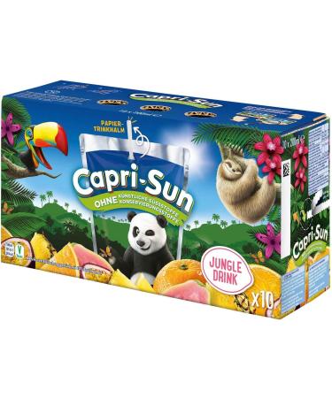 Capri-Sun Jungle Drink 4 x 10 x 0.2 l - Buy Online on GoSupps.com