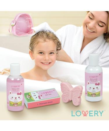 Birthday Gifts for Girls | 5pc Kids Bubble Bath Spa Set | Heavenly Watermelon Fragrance | Perfect Gift Idea - Buy Online on GoSupps.com