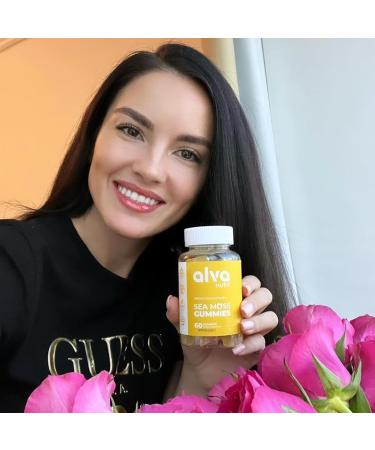 Sea Moss Gummies Enrich with Bladderwrack & Burdock Root Powerful Anitoxidant Supplement from Natural Source of Iodine Support Thyroid and Degestive Health- Non GMO Vegan Glutan Free 60 Count - Buy Online on GoSupps.com