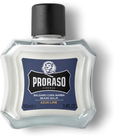 Proraso Beard Balm Azur Lime 100ml - Fragrant Beard Care Relieves Itching & Irritation | Made in Italy - International Shipping Available - Buy Online on GoSupps.com