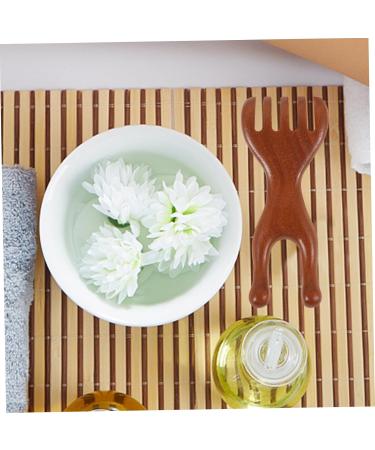 Fomiyes Wooden Wide Tooth Comb for Curly Hair | Women's Hair Care & Scalp Massager - Buy Online on GoSupps.com