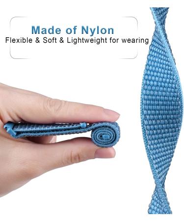 Pack 3 Nylon Loop Bands Compatible with Fitbit Versa 2  Fitbit Versa Lite  Fitbit Versa Band  Soft Adjustable Breathable Replacement Band for Women Men (Black Sand+Green+Blue) - Buy Online on GoSupps.com