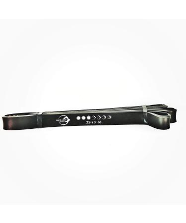 White Lion - Resistance Bands |Assisted Pull Up Monster Bands | Resistance Bands for Crossfit Therapy Bands #3 Black