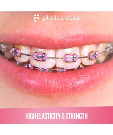 2080 Multicolor Dental Orthodontic Ligature Ties for Braces - Elastic O-Ring Rubber Bands (2 Bags of 1040) - Buy Online on GoSupps.com