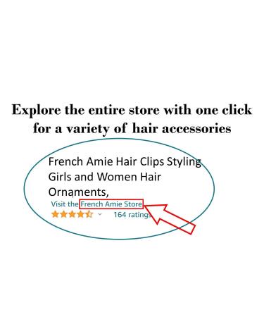 French Amie Chic Ivory Handmade Large 3 Jaw Hair Claw Clip - Durable & Styling Hair Accessory for Women - Made in France - Buy Online on GoSupps.com