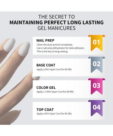 VENALISA 12ml White Gel Nail Polish | Soak Off UV LED Natural Nail Gel | DIY Manicure French Gifts 0.43 OZ - 1001-White - Buy Online on GoSupps.com