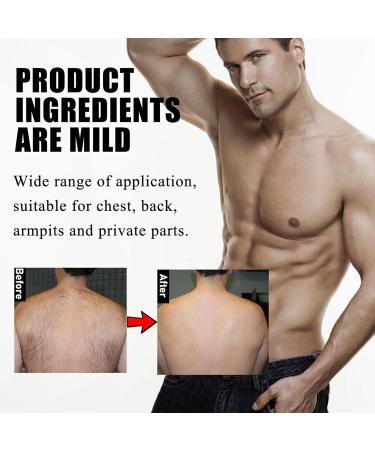 Hair Removal 50g Gentle Non-Irritating Lotion for Men - Body Hair Removal Cream - For Body Legs Arms Underarms Back and Sensitive Areas - Buy Online on GoSupps.com