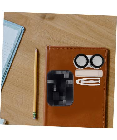 Combined Lens Holder & Cosmetic Mirror Stand - Stylish Colored Contact Lens Travel Case Organizer - Buy Online on GoSupps.com