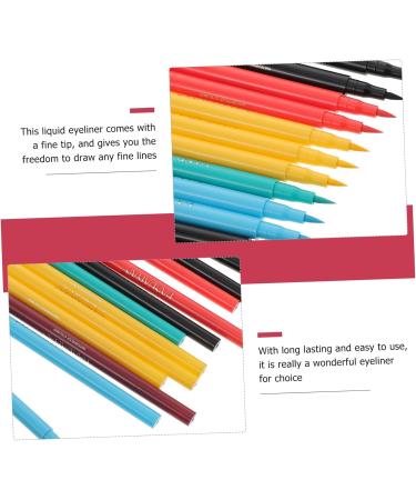 Outanaya 12pcs Eyeliner Liquid Pen Liquid Eyeliner Pencil Matte Liquid Eyeliner Liquid Eyeliner Waterproof - Buy Online on GoSupps.com