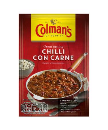 Colman's Colman's - Chili con carne mix - pack of 4 sachets of 50g