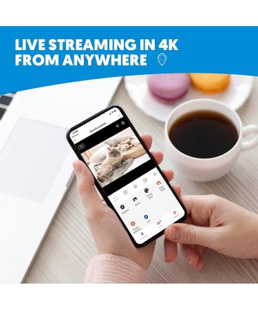 kelucimy Hidden Spy Camera Alarm Clock with Stronger Night Vision 4K Wireless WiFi - Black - Buy Online on GoSupps.com