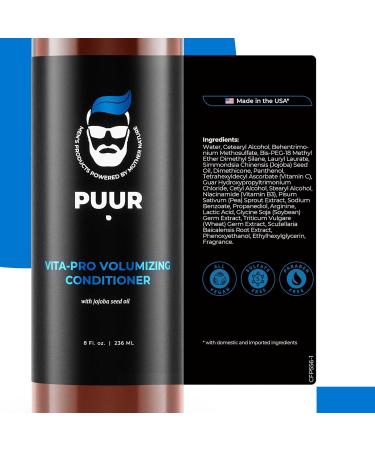 Vita Pro 8 oz Volumizing Men's Conditioner - Sulfate Free for Soft & Healthy Hair - 1 Pack - Buy Online on GoSupps.com