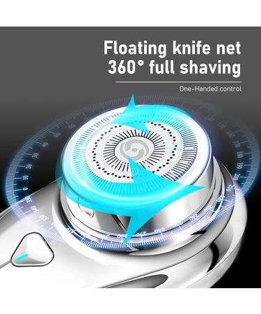 Portable Mini Electric Shaver for Men - Waterproof Wet & Dry Travel Razor - Perfect Gift for Boyfriend & Father - Buy Online on GoSupps.com