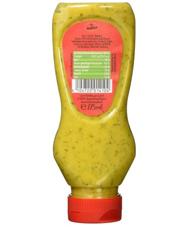 Buy Handlmaier Dill-Senf Sauce 225ml - Authentic German Mustard for International Shipping - Buy Online on GoSupps.com