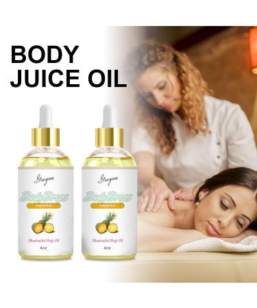 Handcrafted Body Juice Oil - 4oz | Select Your Flavor (Donut) | Premium Skincare for All Skin Types - Shop Now - Buy Online on GoSupps.com