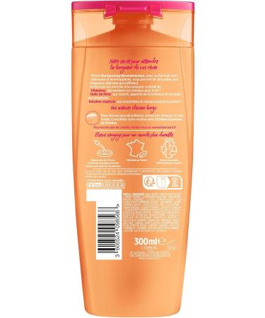 L'Or al Paris - Hair Care Routine for Long Hair - Repaired Lengths - With Castor Oil - Shampoo 8 Second Magic Treatment End-Saving Cream - Elseve Dream Long - Buy Online on GoSupps.com