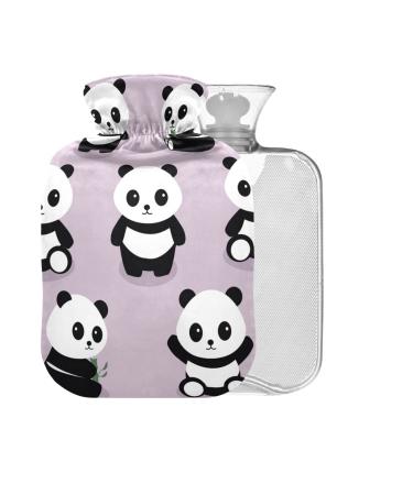 Pandas BAP Free Hot Water Bottle with Cover 2L Large Hot Water Bag for Pain Relief Back Pain Hot and Cold Therapy