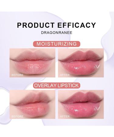 Sitovely 6pcs Roll On Lip Gloss Fruity Flavored Lip Oil Nourishing Lip Oil Lip Balm Lip Makeup - Buy Online on GoSupps.com