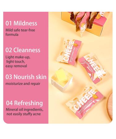 Travel Size Face Cleansing Balm - Gentle 3-in-1 Makeup Remover | Nourishing Melting Balm for All Skin Types - 8pcs - Buy Online on GoSupps.com