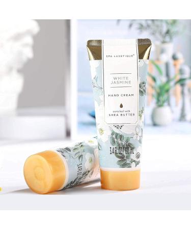 Spa Luxetique 12-Part Beauty Set for Women | Jasmine Fragrance Wellness Gift - Ideal Birthday & Mother's Day Bathroom Present - Buy Online on GoSupps.com