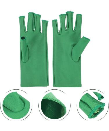 minkissy 2 Pairs Nail Gloves Hand Gloves for Protection Uv Manicure Gloves Manicure Tools Gloves for Nails Uv Shield Mittens Manicures Art Gloves Fingerless Mitts Uv Shield Gloves - Buy Online on GoSupps.com