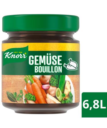 Knorr Vegetable Bouillon 136g - Full Flavor & Natural Ingredients | 6.8L Serving | International Shipping - Buy Online on GoSupps.com