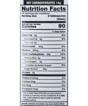 Josephs sugar Free All Natural maple syrup (354ml) - Buy Online on GoSupps.com