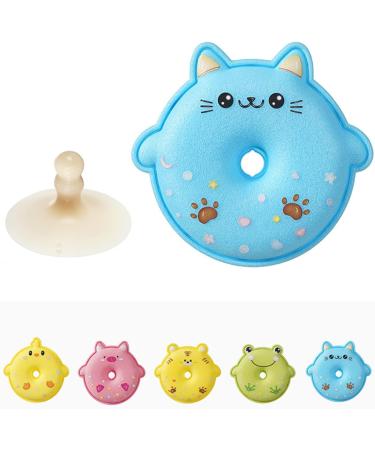 Shower Sponge for Body Scrubber Sponge Bath Ball for Kids - Body Scrub Shower Ball for Hotel Bathroom Home Dormitory and Travel Blue - Buy Online on GoSupps.com