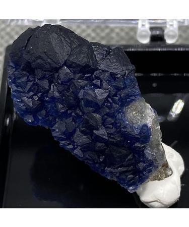 Crystal Stone Natural Blue Fluorite Specimen Cluster Crafts Irregular Crystals Geode Real Reiki Stones Specimen Home Office Decor Ornament PEIQIYIN Reiki Crystal Stone (Color : Dark Blue Size : 11 11 Dark Blue - Buy Online on GoSupps.com