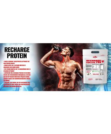 BWG Protein F98 Shake - Vegan Muscle Building & Weight Loss Powder with BCAAs & Glutamine - Strawberry 2500g | Lactose-Free - Buy Online on GoSupps.com
