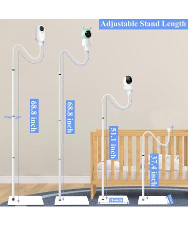 Eys Juice Baby Monitor Bracket Floor Stand - Compatible with GHB 2023 2023a2 Boifun 6T MomcoZy BM01 Avent SCD630 - 68.8 Inch Adjustable Height - Buy Online on GoSupps.com
