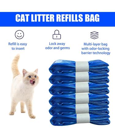 Cat Litter Refills Bag Compatible with Your Standard and Plus Genie Litter Disposal Refill Cartridge Generic Litter Refills Bag Original Refill Cartridge is Not Included (10 Pack) - Buy Online on GoSupps.com