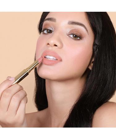 Mirenesse French Kiss Velvet Matte Lipstick in Nude Beige - Hydrating Vegan Formula with Vitamin C & E, Toxin-Free - 1.07 oz - Buy Online on GoSupps.com