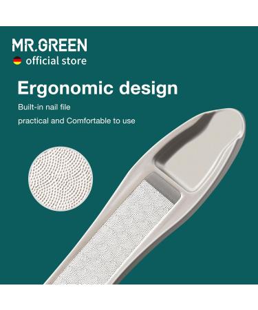 Buy MR.GREEN Stainless Steel Nail Clippers - Anti Splash Fingernail Cutter | Bionics Design Manicure & Pedicure Tools - Buy Online on GoSupps.com