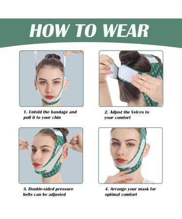Reusable V Line Lifting Mask & Chin Strap for Women - Prevent Sagging & Tone Jaws (Brown) - International Shipping Available - Buy Online on GoSupps.com