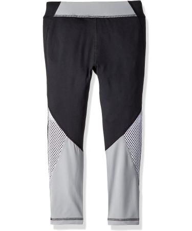 Under Armour Girls' Finale Capris - X-Small - Black/White - Buy Online on GoSupps.com