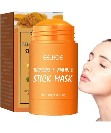  Dous Pore Cleanser | 1.35 Oz Turmeric Clay Vitamin C Remover Mask Soothing Skin Facial Mask for Women and Men to Remove Blackheads Soft Skin - Buy Online on GoSupps.com