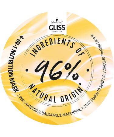 Schwarzkopf Masc. Power Nutric. 400 ml with Karite Butter - Nourishing Hair Treatment - Buy Online on GoSupps.com