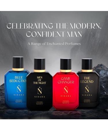 Men of the Night Perfume for Men - 100 ml | Long Lasting Eau De Parfum | Chypre Musky Fragrance | With Amber Wood & Moss Notes | EDP Scent Spray - Buy Online on GoSupps.com