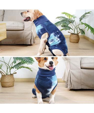 Dog Surgical Recovery Suit Pets Abdominal Wound Protector Puppy Medical Surgical Clothes Prevent Licking Dog After Surgery Vest Bodysuit Castration Medical Pet Shirt Cone E-Collar Alternative (M) - Buy Online on GoSupps.com