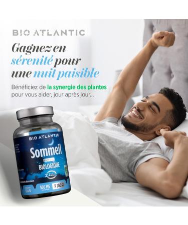 Passionflower Complex Hawthorn Escholtzia organic - 500 mg - 200 Tablets - Bio Atlantic - Buy Online on GoSupps.com