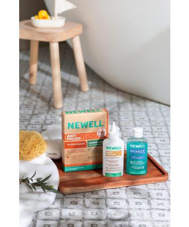  NEWELL NEWELL | Lice Remover Kit | Includes Newell Lotion & Shampoo | Removes 100% Lice & Canvas | Kit 100ml + 120ml | Won't Damage or Grease Hair | 100% Bottles - Buy Online on GoSupps.com