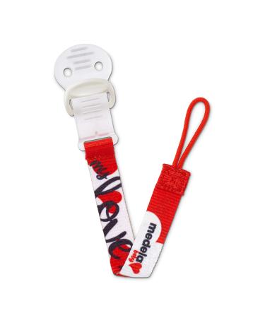Medela Pacifier Clip Holder  Universal Design fits Most Pacifiers  BPA-Free  Opens with One Hand