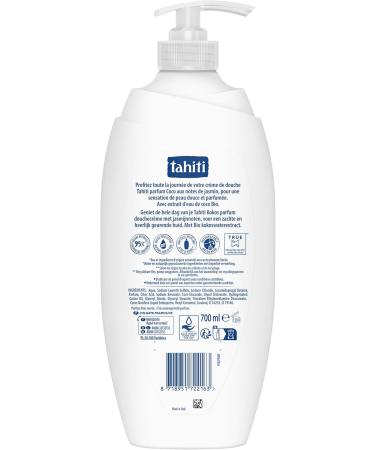  TAHITI TAHITI - Coconut Scented Shower Gel - Pump Size - 700ml - Buy Online on GoSupps.com