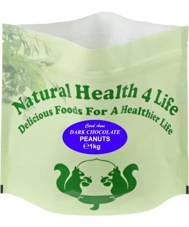 Natural Health 4 Life Carol Anne Confectionery Dark Chocolate Peanuts 1 kg in Resealable Pouch (1 Pouch) - Buy Online on GoSupps.com