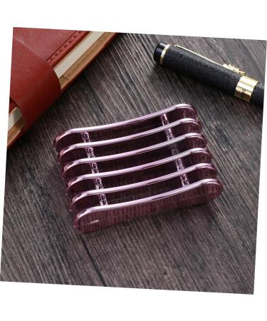 Beaupretty 5 Painting Pen Holder Nail Display Stand Nail Art Penholder Nail Art Brush Holder Makeup Brush Holder Pen Display Stand Nail Pen Stand Vertical Pen Stand Nail Brush Purple Manicure - Buy Online on GoSupps.com