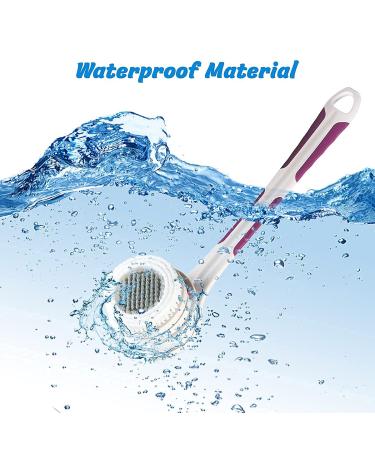 A2k Twenty Electric Bath Brush with 5 Removable Heads | USB Rechargeable | Purple & White - Buy Online on GoSupps.com